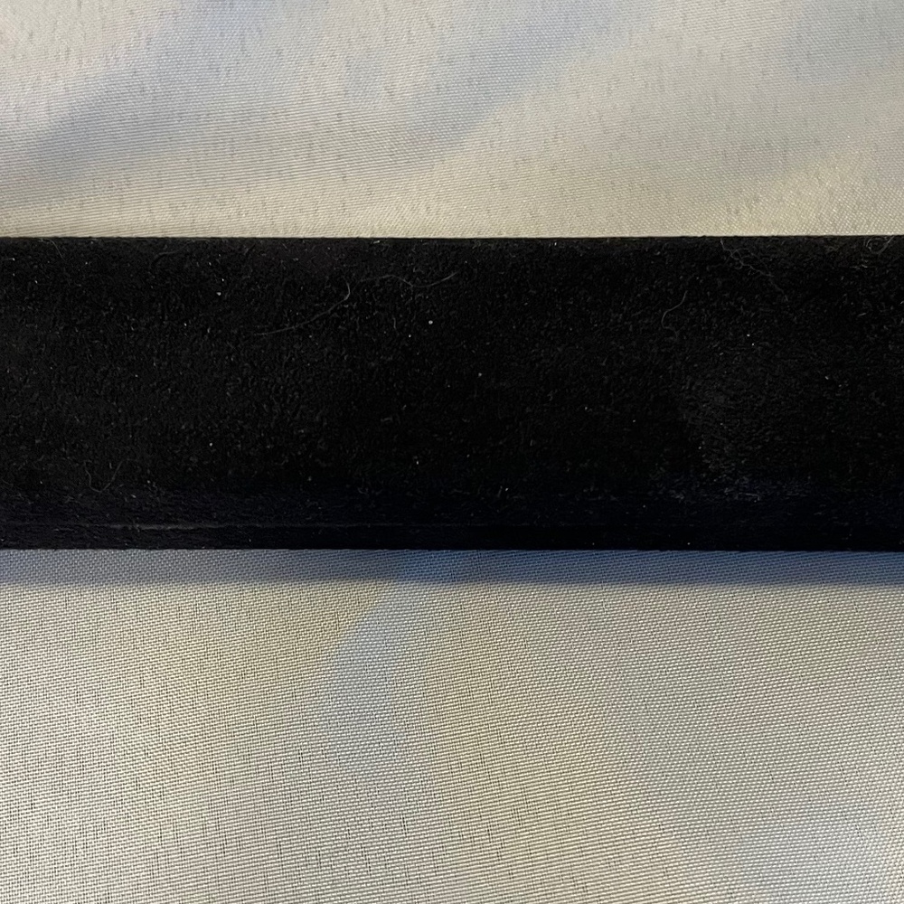 Tiffany black velvet bracelet box